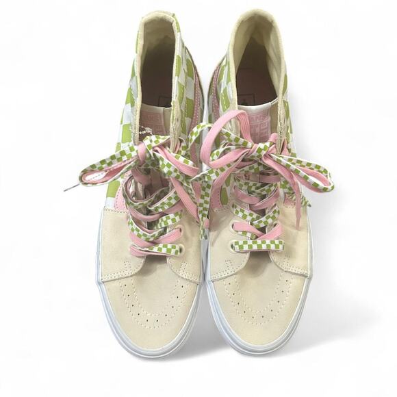 LIMITED ADDITION Vans x EM Emma Mulholland Sk8-Hi Holiday High Top Sneakers 12 - Picture 4 of 7